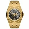 Coupon 🔔 Arkai Mamut | Gold-Tone Automatic Skeleton ⌚ Watch With Gold Movement 🎉 -WATCHES FOR MEN Sales 1 1.73df6293843749c0f72539e8d074d15c