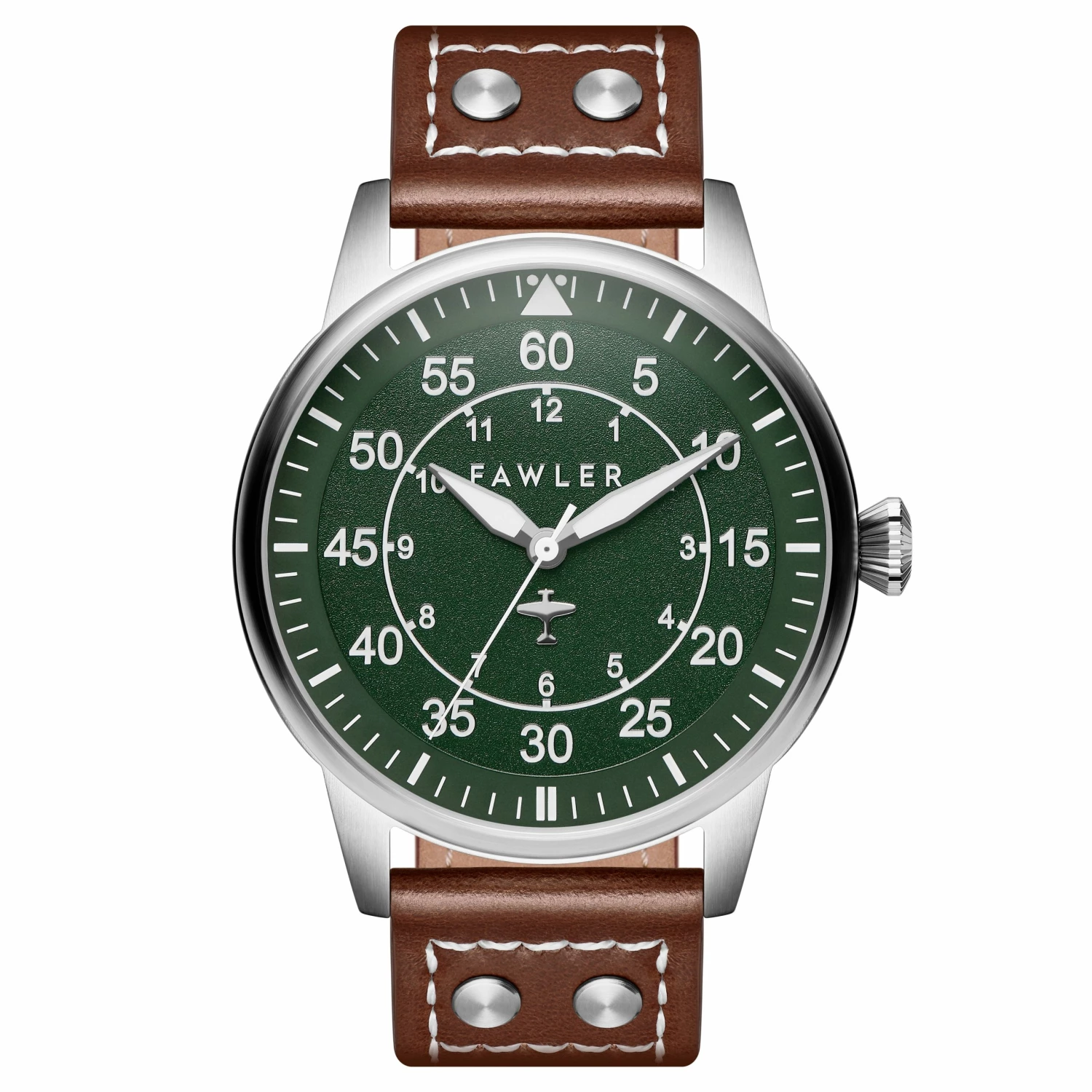 Best Sale β Fawler Apollo | Green and Silver-tone Stainless Steel Pilotβs β Watch π 3 Best Sale β Fawler Apollo | Green and Silver-tone Stainless Steel Pilotβs β Watch π