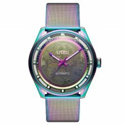 Buy 🔔 Otsu Calin | Rainbow Transparent Automatic Skeleton ⌚ Watch ⭐