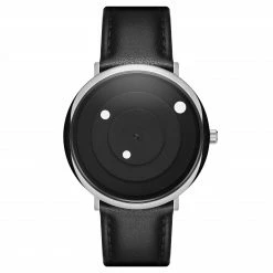 Brand new ❤️ Seizmont Instant | Minimalist Black & White ⌚ Watch With Leather Straps 🥰