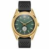 Coupon 💯 Arkai Mond | Gold-tone and Green Meteorite ⌚ Watch 🌟 -WATCHES FOR MEN Sales 1 1mond