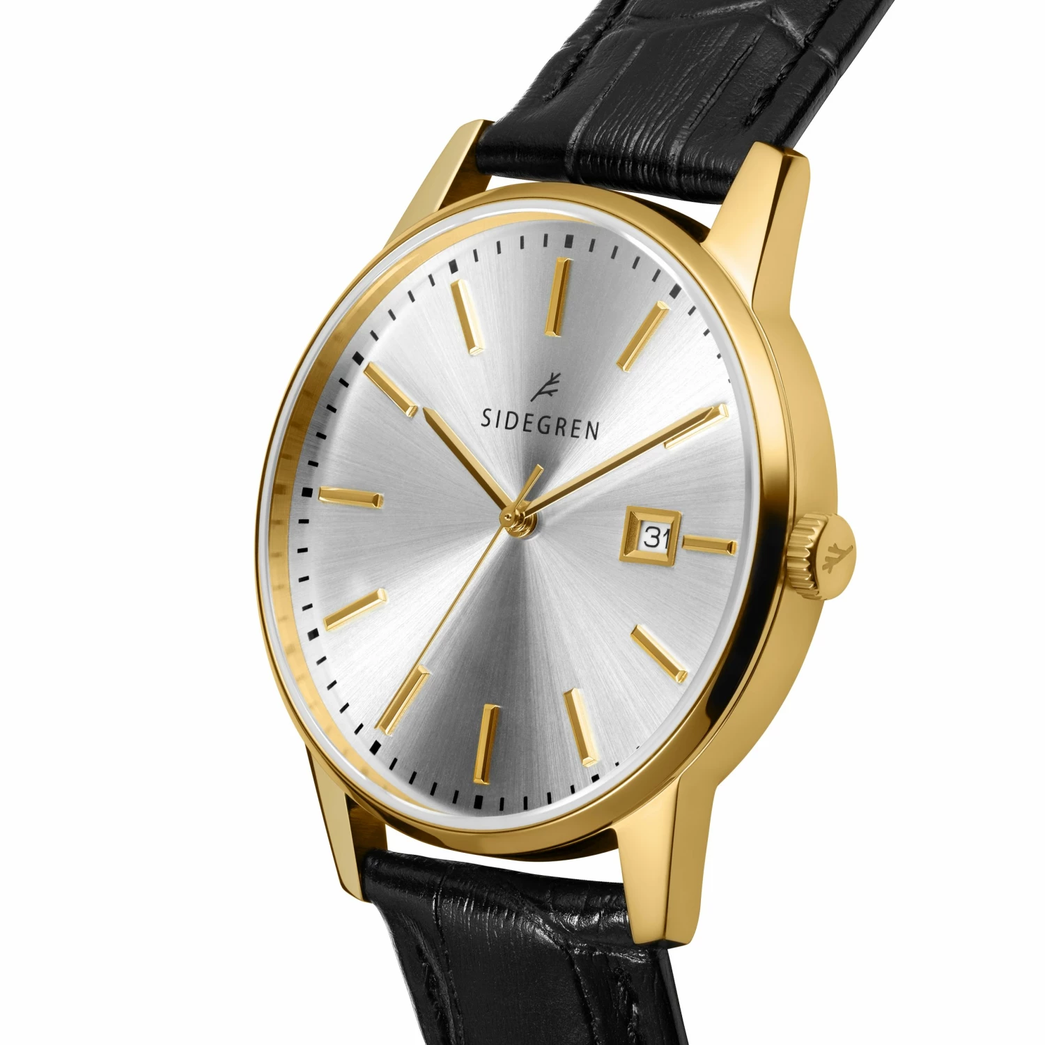 Best reviews of π€© Sidegren Patriarch | Gold-Tone π Dress β Watch With Steel Dial & Black Leather Strap βοΈ 4 Best reviews of π€© Sidegren Patriarch | Gold-Tone π Dress β Watch With Steel Dial & Black Leather Strap βοΈ - Image 2