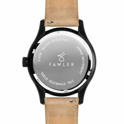 Wholesale ❤️ Fawler Orrin | Black Moonphase ⌚ Watch With Black Dial & Tan Leather Strap 😉 -WATCHES FOR MEN Sales 1 4.1447dff6fa167ea08e23214c8024ef2d