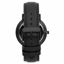 Flash Sale ⌛ Seizmont Moment | Black Minimalist 👗 Dress ⌚ Watch With Black Dial & Black Leather Strap 🧨 -WATCHES FOR MEN Sales 1 4 376116b2cd4aab5619f1ee9436e417ff