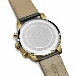 Buy π Seizmont Parva | Gold-Tone Chronograph β Watch With Black Dial & Green Leather Strap π 13 Buy π Seizmont Parva | Gold-Tone Chronograph β Watch With Black Dial & Green Leather Strap π -WATCHES FOR MEN Sales 1 4calvin