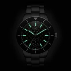 Flash Sale 🎁 Fawler Makalu | Limited-Edition Carbon Fiber Brushed Titanium Dive ⌚ Watch 😍 -WATCHES FOR MEN Sales 1 5.83f8faa55e6352fd61370b2ba204a364