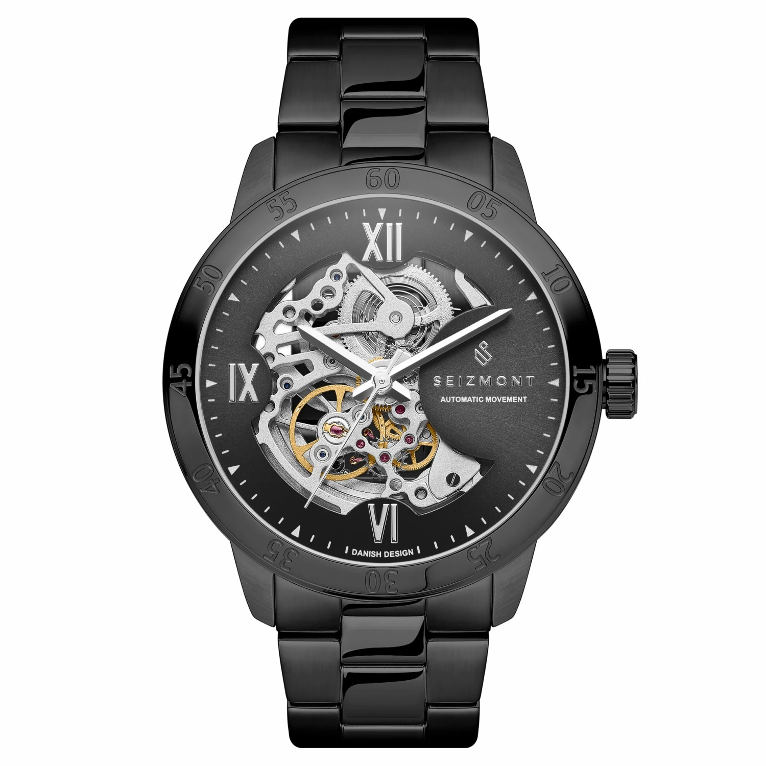 Best deal ๐ Seizmont Dante II | Black Stainless Steel Skeleton โ Watch With Black Dial & Silver-Tone Movement ๐คฉ 3 Best deal ๐ Seizmont Dante II | Black Stainless Steel Skeleton โ Watch With Black Dial & Silver-Tone Movement ๐คฉ