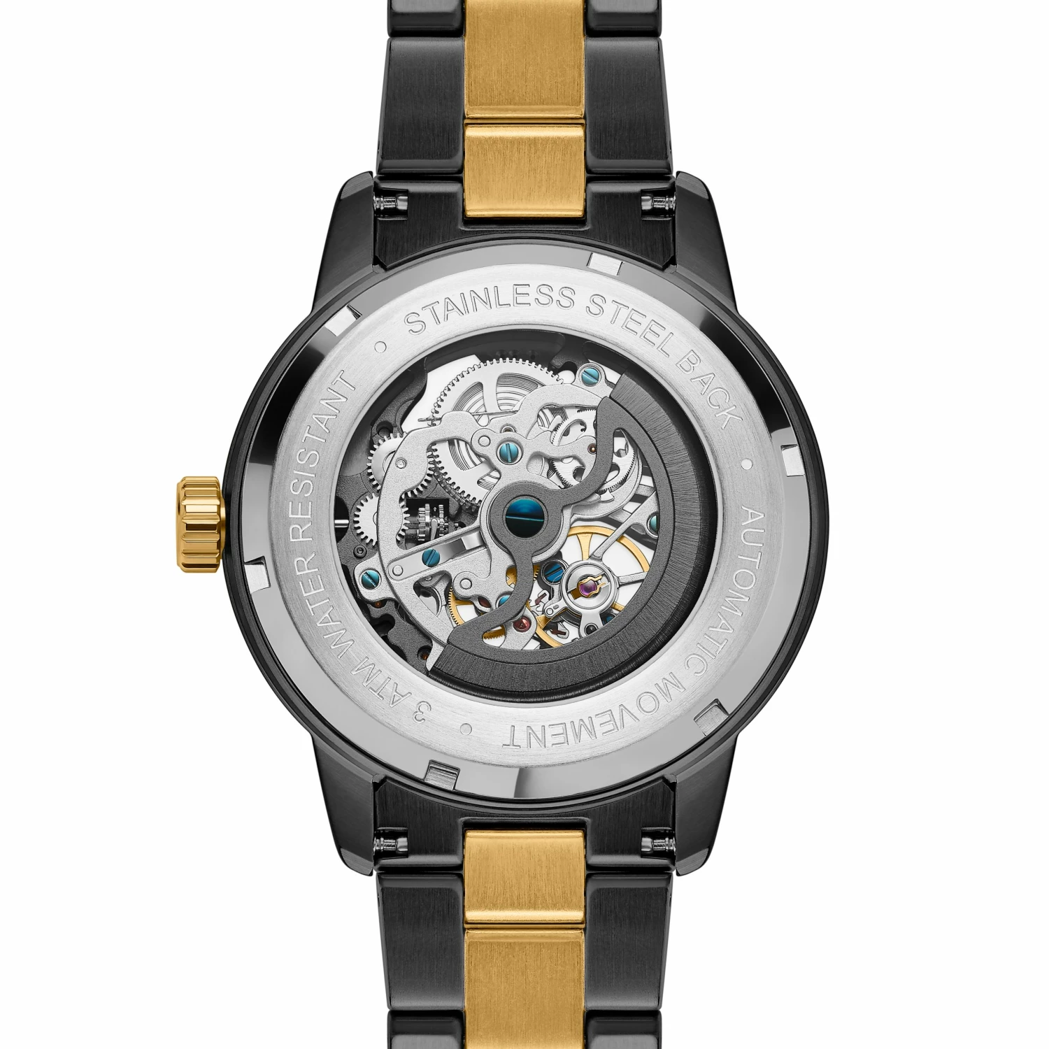 Cheap βοΈ Seizmont Dante II | Gold-Tone & Black Stainless Steel Skeleton β Watch With Gold-Tone Dial π 7 Cheap βοΈ Seizmont Dante II | Gold-Tone & Black Stainless Steel Skeleton β Watch With Gold-Tone Dial π - Image 5