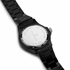 Flash Sale ⭐ Seizmont Tide | Black Stainless Steel Dive ⌚ Watch With Black Dial 🎉 -WATCHES FOR MEN Sales 12 4 22373