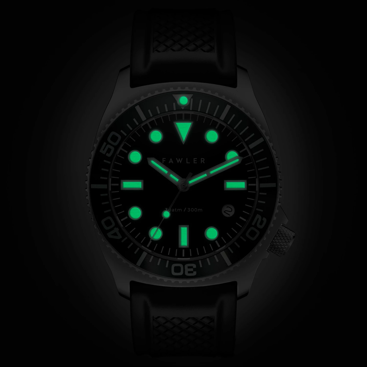 Wholesale 👍 Fawler Alon | Black Stainless Steel Dive ⌚ Watch 😀 4 Wholesale 👍 Fawler Alon | Black Stainless Steel Dive ⌚ Watch 😀 - Image 2