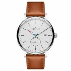 Coupon ๐ Sidegren Axel | Silver-Tone Stainless Steel โ Watch With Rainbow Hand โญ