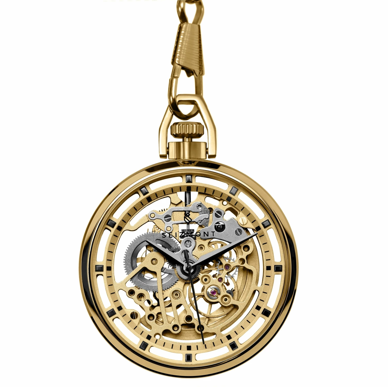 New π― Seizmont Agito | Gold-Tone Pocket β Watch With Gold-Tone Movement π 3 New π― Seizmont Agito | Gold-Tone Pocket β Watch With Gold-Tone Movement π