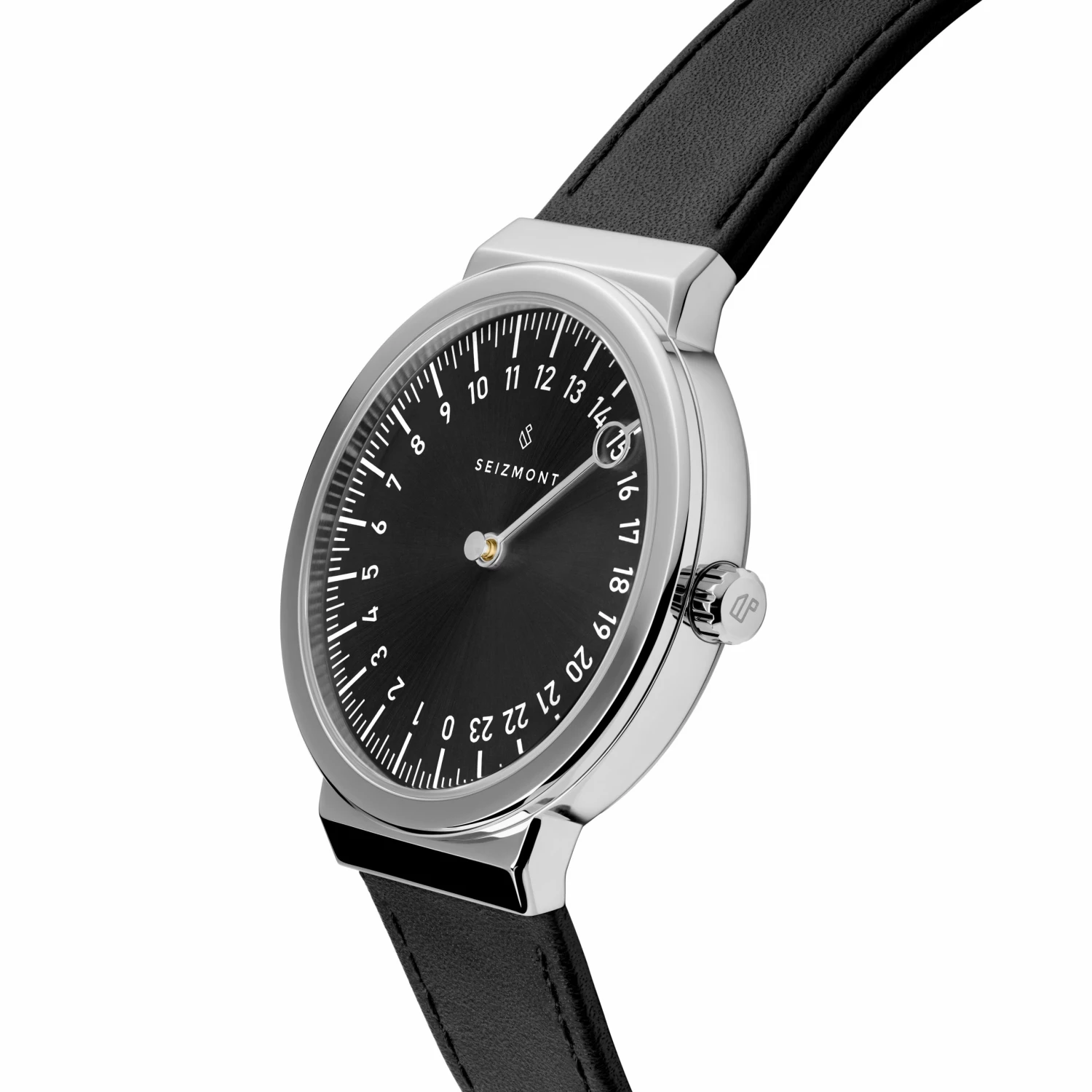 Best Sale π₯° Seizmont Calm | Silver-Tone 24-hour β Watch With Black Dial & Black Strap π 5 Best Sale π₯° Seizmont Calm | Silver-Tone 24-hour β Watch With Black Dial & Black Strap π - Image 3