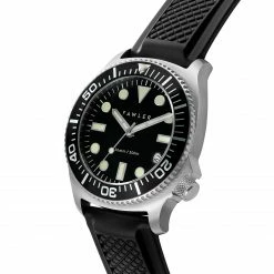 Wholesale 👍 Fawler Alon | Black Stainless Steel Dive ⌚ Watch 😀 10 Wholesale 👍 Fawler Alon | Black Stainless Steel Dive ⌚ Watch 😀 -WATCHES FOR MEN Sales 2 22ado