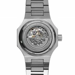 Deals 💯 Arkai Mateo | Silver-Tone Stainless Steel Automatic Skeleton ⌚ Watch Silver-Tone Movement 🔔 -WATCHES FOR MEN Sales 2 3 22381b