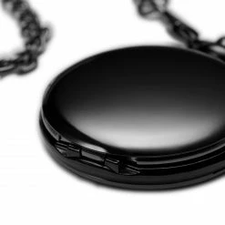 Coupon 😉 Montres Carlo Black Stainless Steel Pocket ⌚ Watch With White Dial ✨ -WATCHES FOR MEN Sales 2 3.b5b8d6ea0aee58c01bc0b667d8d1845c