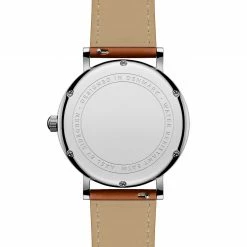 Coupon 👍 Sidegren Axel | Silver-Tone Stainless Steel ⌚ Watch With Rainbow Hand ⭐ -WATCHES FOR MEN Sales 2 3eks