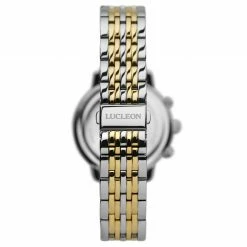 Best Pirce 💯 Lucleon Kellan | Gold- & Silver-Tone Stainless Steel Dual-Time ⌚ Watch With Gold-Tone Dial ⭐ -WATCHES FOR MEN Sales 2 3leroy 3