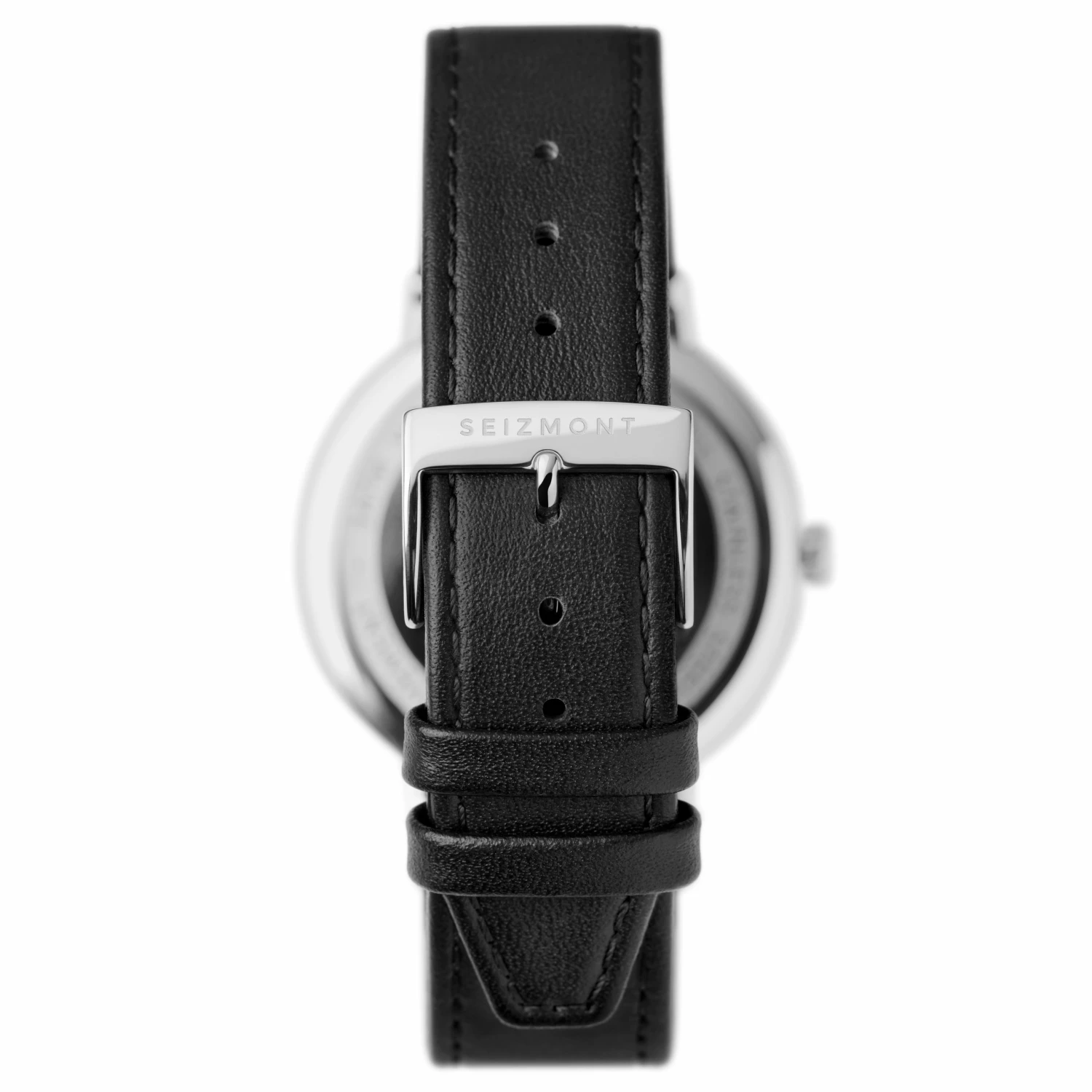 Best Sale π₯° Seizmont Calm | Silver-Tone 24-hour β Watch With Black Dial & Black Strap π 7 Best Sale π₯° Seizmont Calm | Silver-Tone 24-hour β Watch With Black Dial & Black Strap π - Image 5