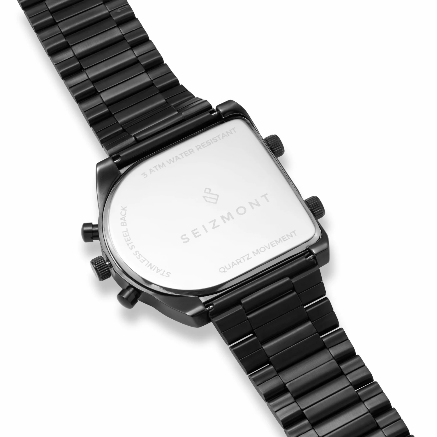 Top 10 ๐คฉ Seizmont Provectus | Black Stainless Steel 3 Movements โ Watch With Black Dial ๐ 8 Top 10 ๐คฉ Seizmont Provectus | Black Stainless Steel 3 Movements โ Watch With Black Dial ๐ - Image 6