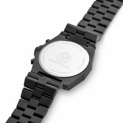 Discount 🌟 Lucleon Ray | Black Stainless Steel Chronograph ⌚ Watch With Blue Dial 🔔 -WATCHES FOR MEN Sales 21841 4