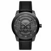 Promo π― Lucleon Memento Mori | Black & Gunmetal Skull β Watch With Black Leather Strap π 1 Promo π― Lucleon Memento Mori | Black & Gunmetal Skull β Watch With Black Leather Strap π -WATCHES FOR MEN Sales 22042 1 10