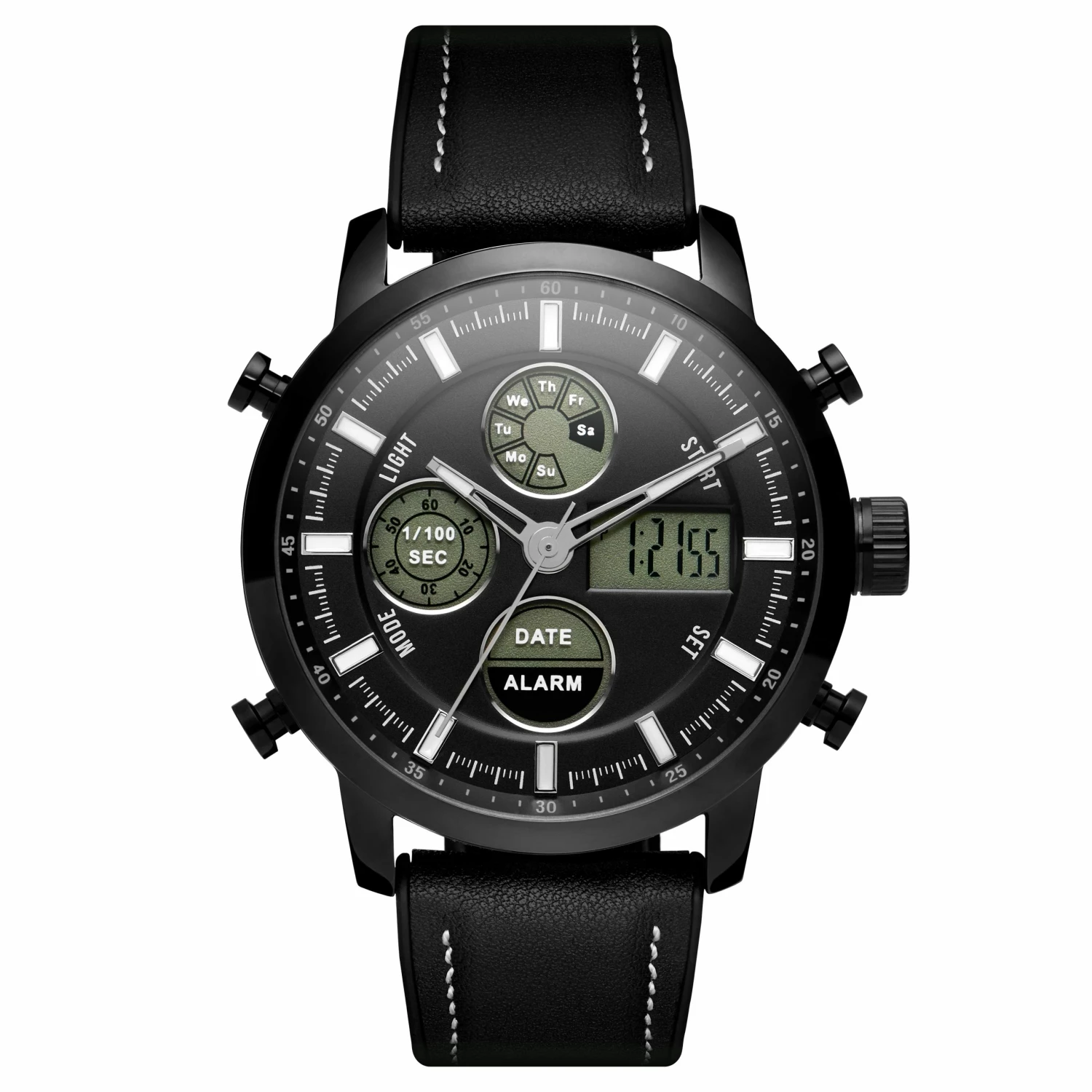 Deals π Seizmont Militum | Black Stainless Steel Military Chronograph β Watch With Black Dial π 3 Deals π Seizmont Militum | Black Stainless Steel Military Chronograph β Watch With Black Dial π