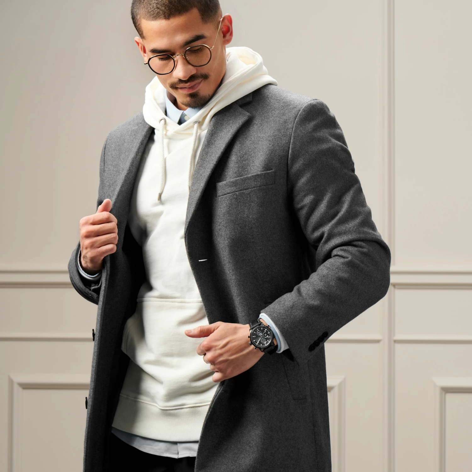 Deals π Seizmont Militum | Black Stainless Steel Military Chronograph β Watch With Black Dial π 8 Deals π Seizmont Militum | Black Stainless Steel Military Chronograph β Watch With Black Dial π - Image 6