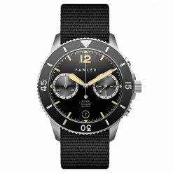 Brand new ✨ Fawler Ryka | Black & Yellow Military Dive ⌚ Watch 🎉