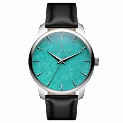 Discount ๐ Fawler Beleza | Silver-tone Stainless Steel Turquoise Stone โ Watch ๐