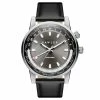 Discount 🔔 Fawler Gentium | Gray Stainless Steel World-time GMT ⌚ Watch 🧨 -WATCHES FOR MEN Sales 3 1dzent