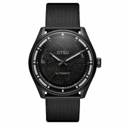 Best deal 💯 Otsu Calin | Black Transparent Automatic Skeleton ⌚ Watch ❤️