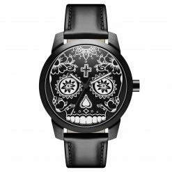 New ⌛ Lucleon Todos | Black Skull Day of the Dead ⌚ Watch 🛒