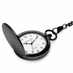 Best Sale 😀 Fawler Easton | Black Pocket ⌚ Watch 🤩 -WATCHES FOR MEN Sales 3 2aist