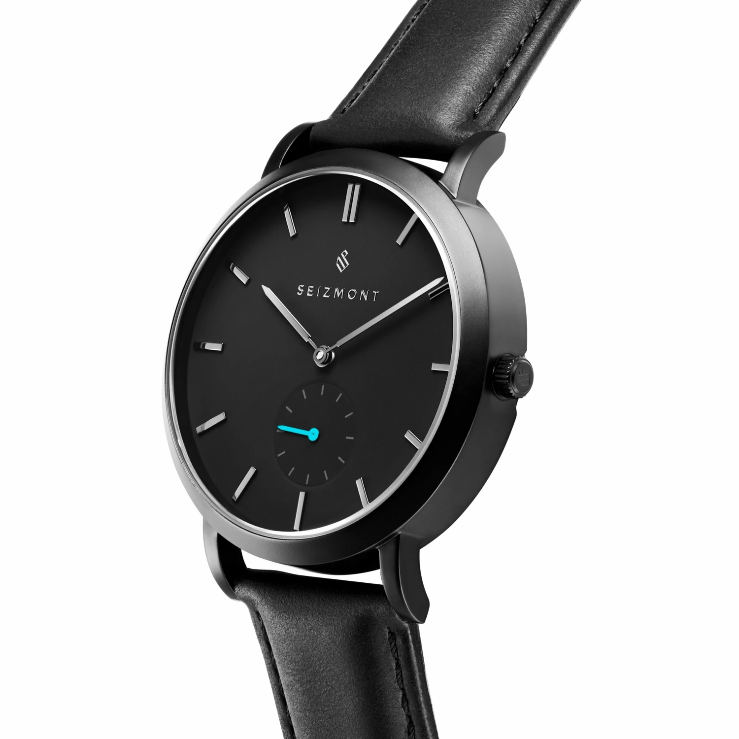 Best Pirce π― Seizmont Aether | Black & Silver-Tone Stainless Steel Minimalist β Watch With Azure Blue Detail βοΈ 8 Best Pirce π― Seizmont Aether | Black & Silver-Tone Stainless Steel Minimalist β Watch With Azure Blue Detail βοΈ - Image 6