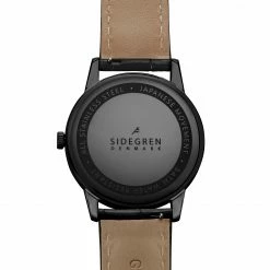 Flash Sale 💯 Sidegren Patriarch | Black 👗 Dress ⌚ Watch With Black Dial & Black Leather Strap ✨ -WATCHES FOR MEN Sales 3 3 00aed524167ed6d97ba2761ab6bc9da8