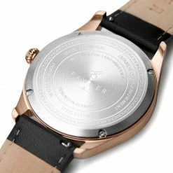 Promo ✔️ Fawler Aviator | Rose Gold-Tone Aviator ⌚ Watch With Black Dial, White Numbers & Black Leather Strap 🧨 -WATCHES FOR MEN Sales 3 3 copy 32