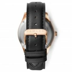 Promo ✔️ Fawler Aviator | Rose Gold-Tone Aviator ⌚ Watch With Black Dial, White Numbers & Black Leather Strap 🧨 -WATCHES FOR MEN Sales 3 4 copy 26