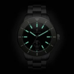 Budget 🔥 Fawler Makalu | Grey Brushed Titanium Dive ⌚ Watch 🛒 -WATCHES FOR MEN Sales 3 5.55162615ed51657b383d3d68c4ae2324