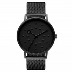 Outlet ๐ Seizmont Ares | Black Stainless Steel Minimalist ๐ Dress โ Watch With Black Dial & Black Steel Strap ๐งจ