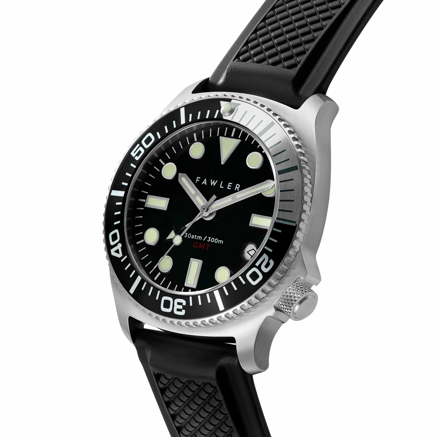 New ๐ Fawler Alon | Black Stainless Steel GMT Dive โ Watch ๐ 5 New ๐ Fawler Alon | Black Stainless Steel GMT Dive โ Watch ๐ - Image 3