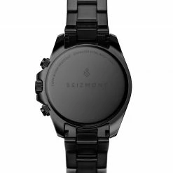 Outlet 👏 Seizmont Bellator | Black Stainless Steel Chronograph & Tachymeter ⌚ Watch With Black Dial 🔥 -WATCHES FOR MEN Sales 4 3.53bcd4643244c6908e86e68f2ac4fc57