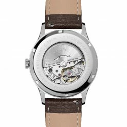Hot Sale 🧨 Fawler Timon | Grey 👩 Mother-of-Pearl Automatic Leather ⌚ Watch 🧨 -WATCHES FOR MEN Sales 4 3.ce61fe9e970b11656a0428ecb8976e26