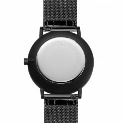 Outlet 🔔 Seizmont Ares | Black Stainless Steel Minimalist 👗 Dress ⌚ Watch With Black Dial & Black Steel Strap 🧨 -WATCHES FOR MEN Sales 4 4 bonsil