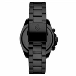 Outlet 👏 Seizmont Bellator | Black Stainless Steel Chronograph & Tachymeter ⌚ Watch With Black Dial 🔥 -WATCHES FOR MEN Sales 4 4.3f5c44ccae2052b93ead394f810153af