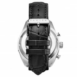 Cheap 🎁 Fawler Perseus | Silver-Tone Automatic Moonphase ⌚ Watch With White Dial ⭐ -WATCHES FOR MEN Sales 4 4.8fde4549cf9923f8a441c5a70744f964