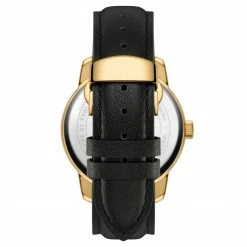 Flash Sale ✔️ Fawler Beleza | Gold-tone Stainless Steel Black Marble ⌚ Watch 👍 -WATCHES FOR MEN Sales 4 4beliz