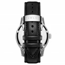 New ❤️ Fawler Dayton | Black Textured Dial and Silver-tone Stainless Steel ⌚ Watch ⌛ -WATCHES FOR MEN Sales 4 4dajton