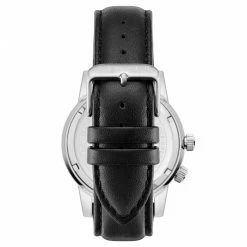 Hot Sale 💯 Fawler Gentium | Black Stainless Steel World-time GMT ⌚ Watch ✨ -WATCHES FOR MEN Sales 4 4dzent