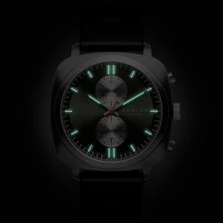 Flash Sale 🎁 Fawler Callao | Black Cushion-shaped ⌚ Watch 🎁 -WATCHES FOR MEN Sales 4 5kal